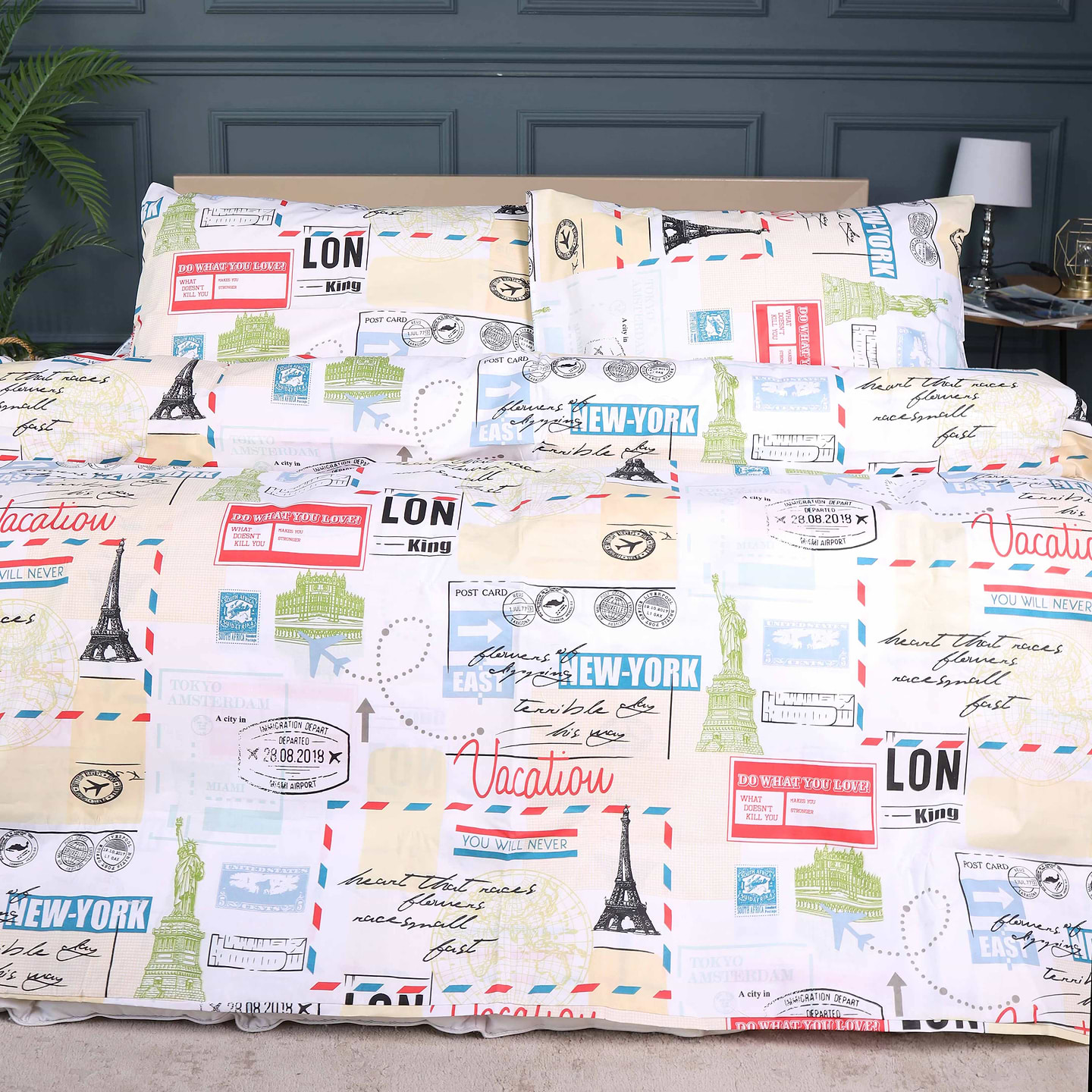 Комплект постільної білизни MirSon Бязь 17-0592 New-York 220 x 240 см (2200007632916)